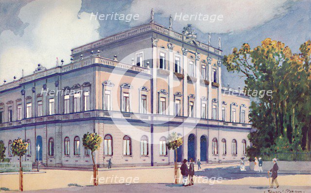 'The Prefecture of the Federal District. North-Eastern Corner of the Praca da Republica', 1914. Artist: Unknown.