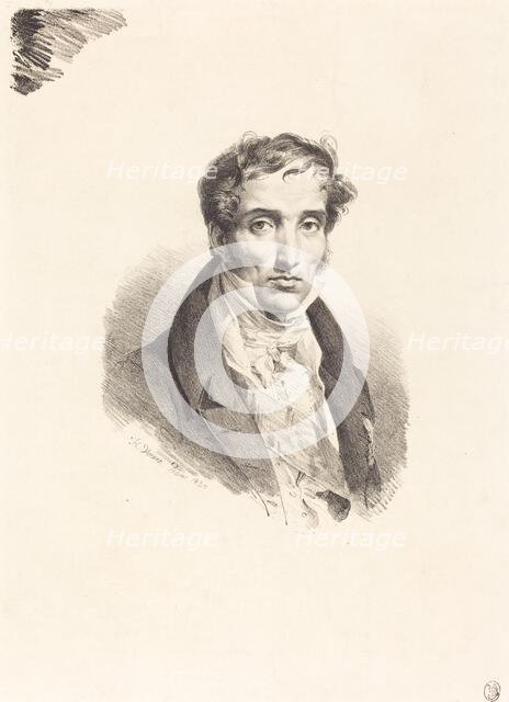 Pierre Guerin, 1830. Creator: Emile Jean-Horace Vernet.