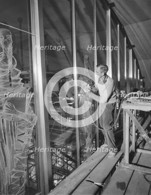 Coventry Cathedral, Priory Street, Coventry, 05/10/1961. Creator: John Laing plc.