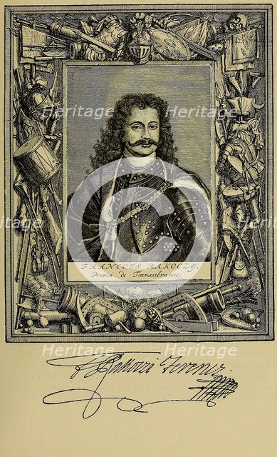 Francis II Rákóczi, Early 18th cen.. Artist: Anonymous  
