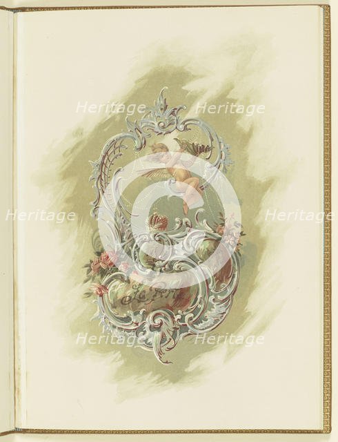 Program for the ballet La Perle by Marius Petipa and Riccardo Drigo, 1896. Creator: Hohen, Alexander von (1856-1914).