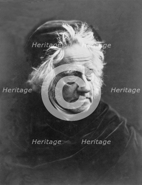 Sir Frederick William Herschel (1738 - 1822), pub. 1867. Creator: Julia Margaret Cameron (1815 - 1879).