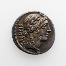 Denarius of Mn. Acilius, 49 B.C. Creator: Unknown.