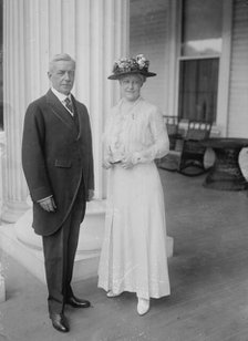 Robert Lansing & wife, between c1915 and c1920. Creator: Bain News Service.