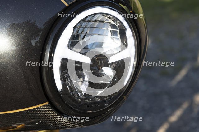 2019 Triumph Thruxton TFC 1200cc. Creator: Unknown.