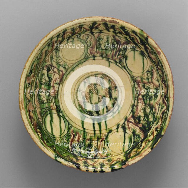 Bamiyan Ware bowl, 11th-12th century. Creator: Unknown.