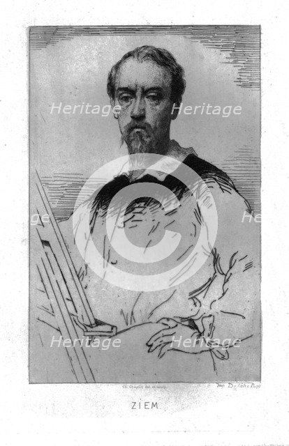 'Ziem', c1869. Artist: Charles Chaplin.