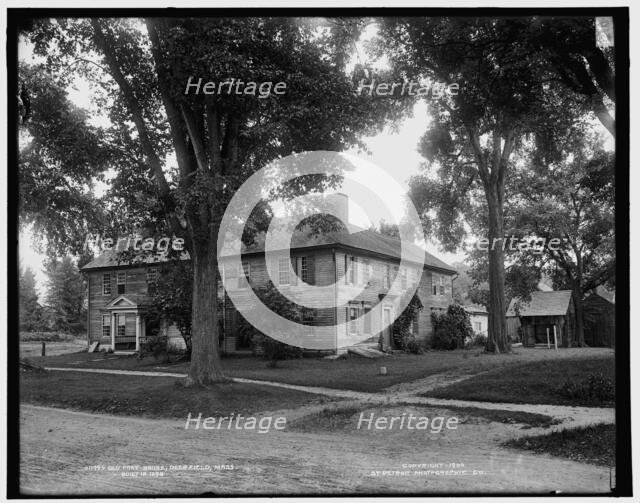 Old Fray [sic] House, Deerfield, Mass., built in 1698, c1900. Creator: Unknown.