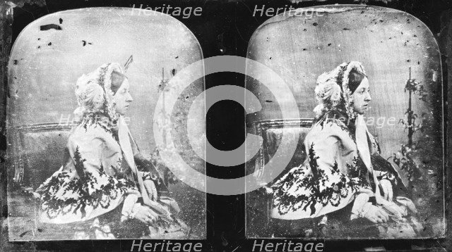 Portrait of Queen Victoria, c1840. Artist: Unknown