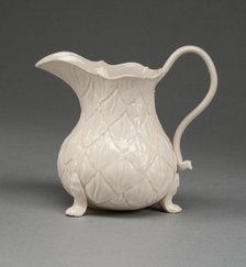 Cream Jug, Staffordshire, 1750/59. Creator: Staffordshire Potteries.
