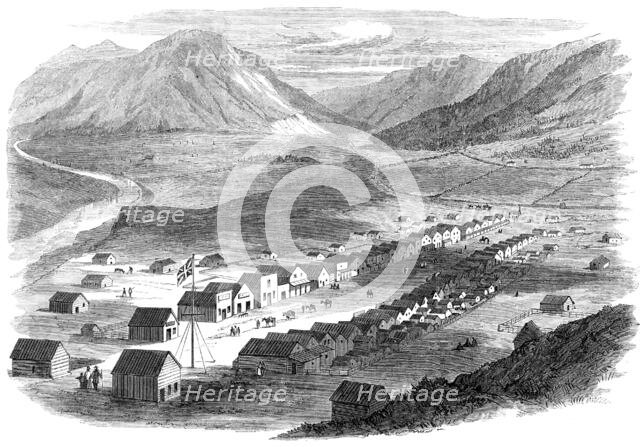 Sketches from British Columbia: Lilloett, on the Fraser River, 1864. Creator: Unknown.