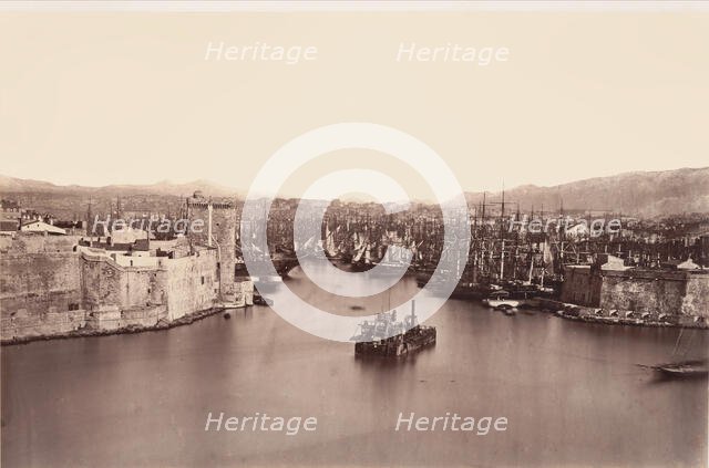 Marseille, ca. 1860. Creator: Edouard Baldus.