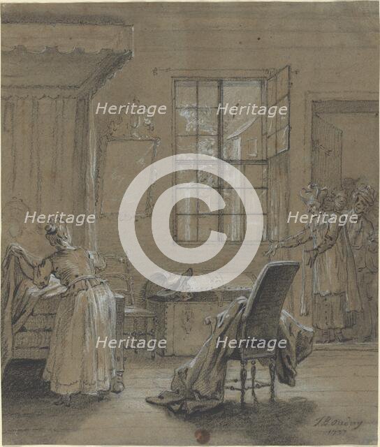 Ragotin dans le coffre, 1737. Creator: Jean-Baptiste Oudry.