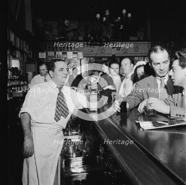 Charlie's Tavern, New York, N.Y., 1946. Creator: William Paul Gottlieb.