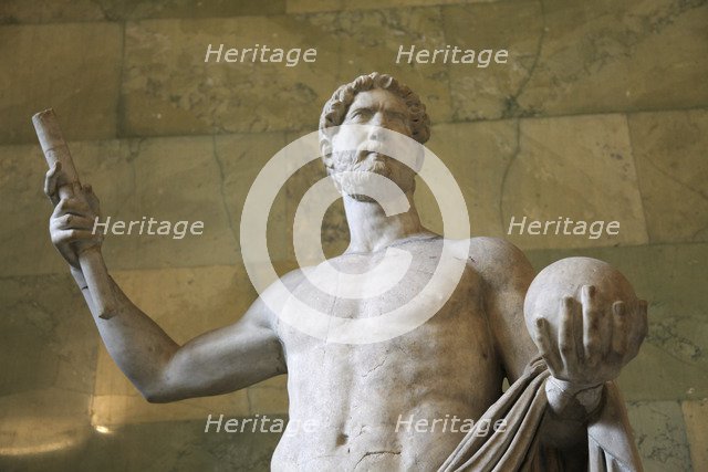 Statue of the Roman Emperor Hadrian, first half of 2nd century. Artist: Unknown