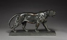 Walking Tiger, c. 1836. Creator: Antoine-Louis Barye (French, 1796-1875).