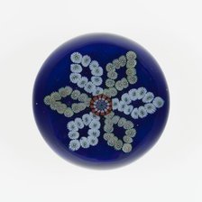 Paperweight, Saint-Louis, c. 1845-55. Creator: Saint-Louis Glassworks.