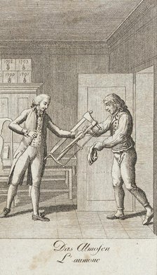 Illustration for 'Uprightness and Hypocrisy', 1793. Creator: Daniel Nikolaus Chodowiecki.