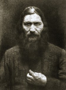 Rasputin, Russian mystic, early 20th century. Artist: Unknown