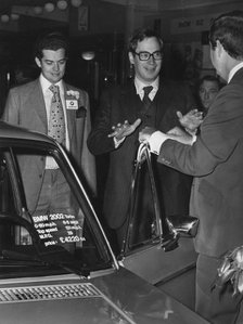 The Duke of Gloucester at the International Motor Show at Earls Court, October 1974. Artist: Unknown