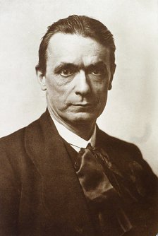 Rudolf Steiner, Austrian philosopher, social thinker and esotericist, 1916. Artist: Unknown