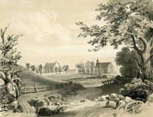 Church and Manse of Cults, c1843-1889. Creator: James Gordon Junior.