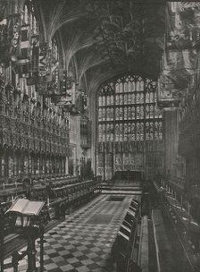 St George's Chapel, Windsor, 1910.  Creator: Unknown.