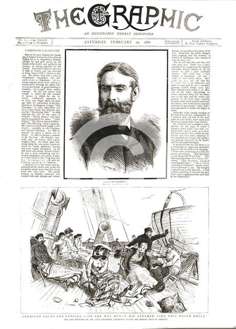 'The Graphic, Front Cover February 20th. 1886', 1886.  Creator: Unknown.