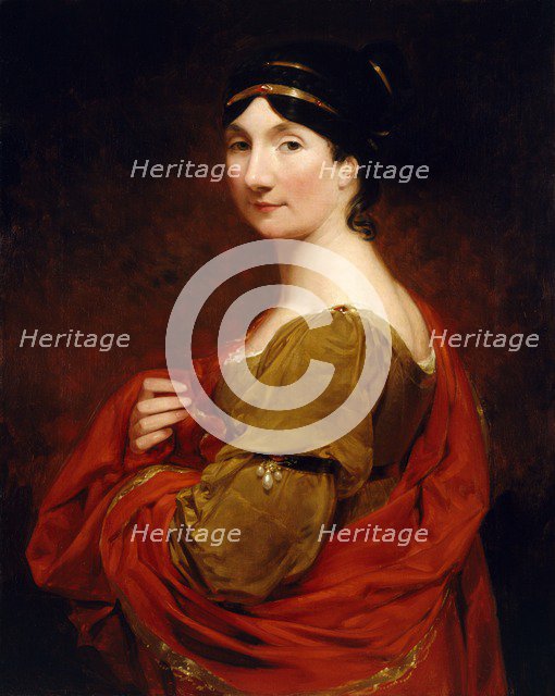 Portrait of Frederica, Countess of Mansfield, late 19th or early 20th century. Artist: George Saunders.