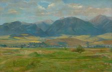 The Liptov Hills, 1951. Creator: Bedrich Hoffstädter.