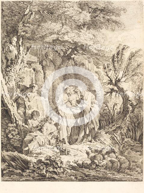 La Bonne Aventure, 1738. Creator: Pierre Alexandre Aveline.