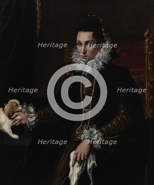 Portrait of Ginevra Aldrovandi Hercolani, c1595. Creator: Lavinia Fontana.