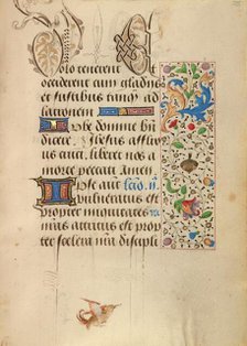 Decorated Text Page; Prayer Book of Charles the Bold, about 1471. Creator: Nicolas Spierinc.