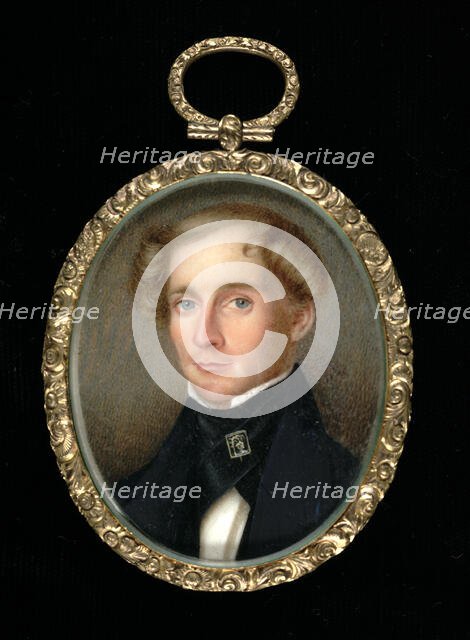 Zachariah F. Johnston, ca. 1840. Creator: Unknown.