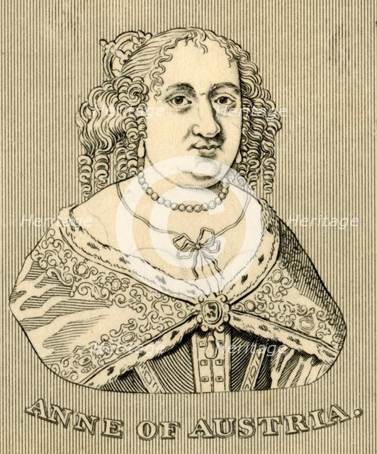 'Anne of Austria', (1601-1666), 1830. Creator: Unknown.