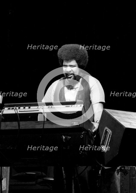 George Duke, London, 1976.   Artist: Brian O'Connor.
