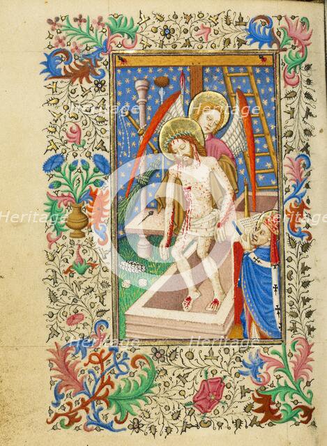The Mass of Saint Gregory; Book of Hours, about 1430-1440. Creator: Fastolf Master.