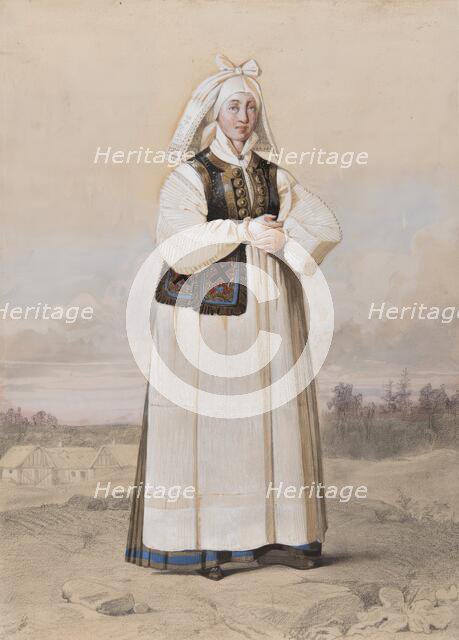 Apparel - standing woman Creator: Otto Wallgren.