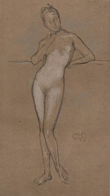 'Little Nude', c1888. Artist: James Abbott McNeill Whistler.