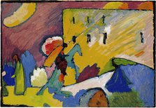 Study for Improvisation 3, 1909. Artist: Kandinsky, Wassily Vasilyevich (1866-1944)