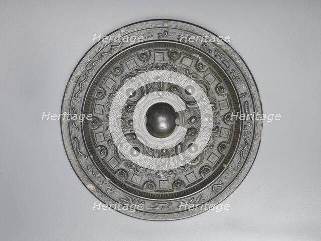 Mirror (chien), Sui or Tang dynasty, 6th-9th century. Creator: Unknown.