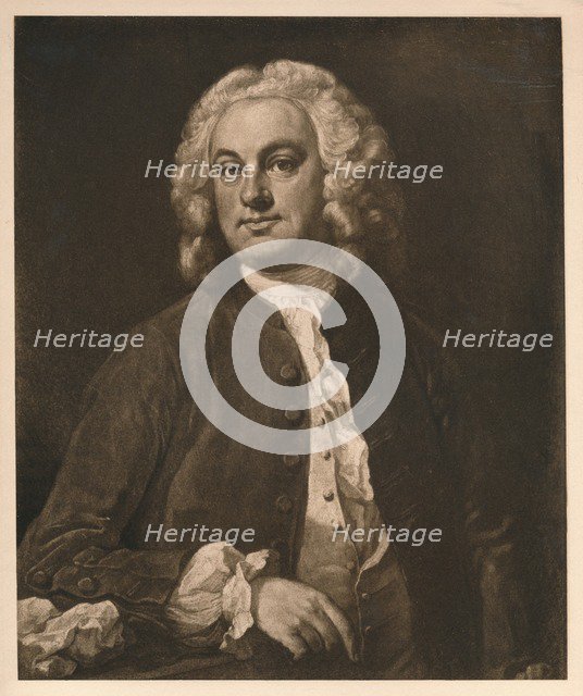 'Portrait of a Man', 1741. Artist: William Hogarth.