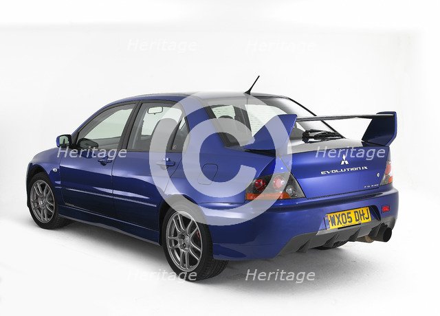 2005 Mitsubishi Evo 9 FQ340 Artist: Unknown.