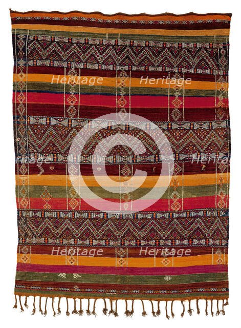 Tent Entrance Hanging, about 1900. Creator: Unknown.