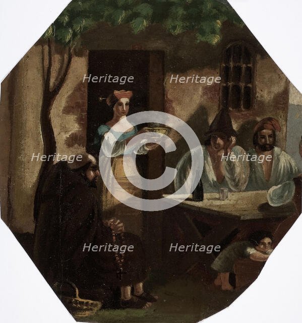 Italian inn, 1844-1846. Creator: Karl Anders Ekman.