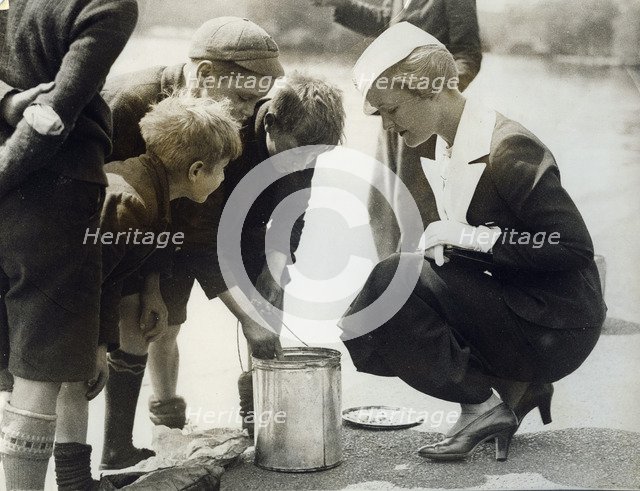 Laura La Plante, American actress and film star, 1934. Artist: Unknown