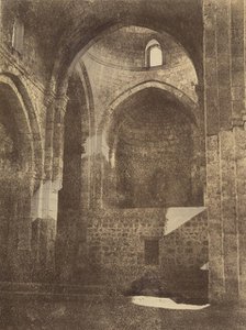 Jérusalem. Intérieur de l'église Ste Anne., 1860 or later. Creator: Louis de Clercq.