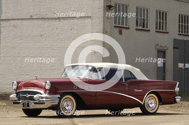1955 Buick Century Convertible Artist: Unknown.