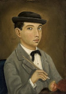 Portrait of a Painter, c1920. Creator: Unknown.