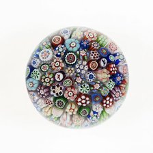 Paperweight, France, 19th century. Creator: Baccarat Glasshouse.